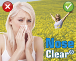 NoseClear®, comfortsenior, gezond & fit, NoseClear® met lichttherapie werkt effectief tegen hooikoorts
