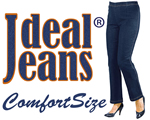 IdealJeans® ComfortSize®, similar on TV, Hebt u een maatje meer, kies dan voor IdealJeans® ComfortSize...