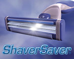ShaverSaver®, similar on TV, Houd uw dure scheermesjes tot wel 200 scheerbeurten vlijmscherp