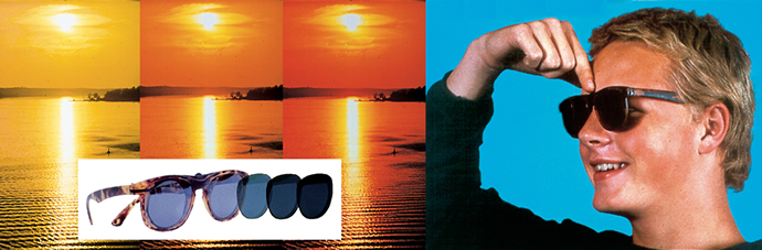 VarioSun®, VarioSun®, de variabele polariserende zonnebril stelt u zelf in...