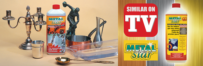 MetalStar®, Met deze super metaalreiniger reinigt u alle metalen - gegarandeerd zonder poetsen!