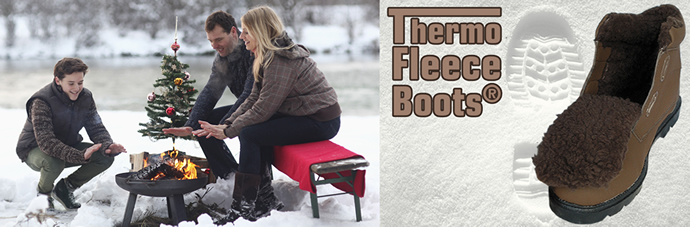 ThermoFleece® Boots, Komende winters blijven uw voeten heerlijk warm en droog