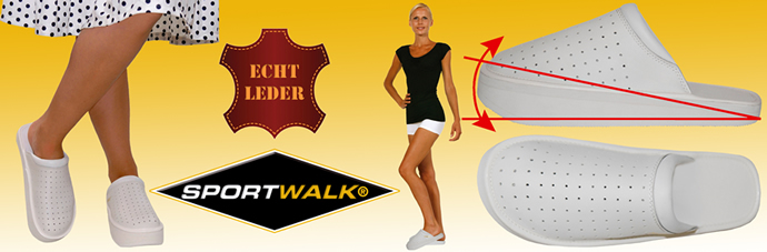 Sportwalk® comfortmuiltjes, Deze Sportwalk® Comfort Muiltjes zijn de favoriet van verpleegkundigen