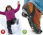 SafeSpikes®, comfortsenior, veiligheid, Verzeker u van stabiliteit bij iedere stap op sneeuw en ijs met SafeSpikes®