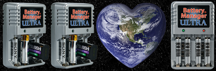 BatteryManagerUltra®, Geef uw oude batterijen een nieuw leven met de BatteryManager Ultra