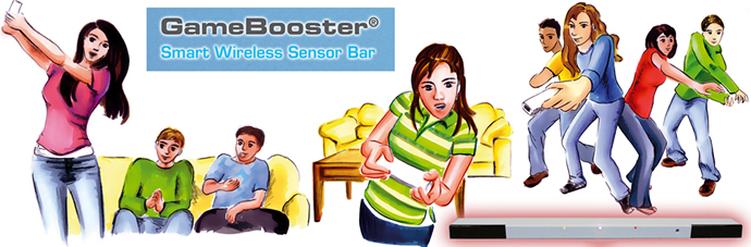 GameBooster®, sport & vrije tijd, sport en spel, Verleg uw game-grenzen met de nieuwe draadloze GameBooster®