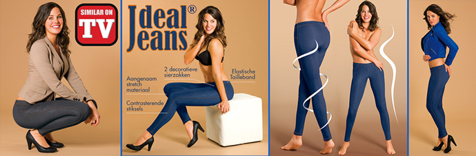 IdealJeans®, Houdt u van stijlvolle jeans? En van de perfecte pasvorm van een sexy legging?